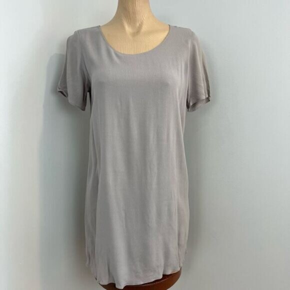 Wilfred Gray Mini Dress - Picture 1 of 15